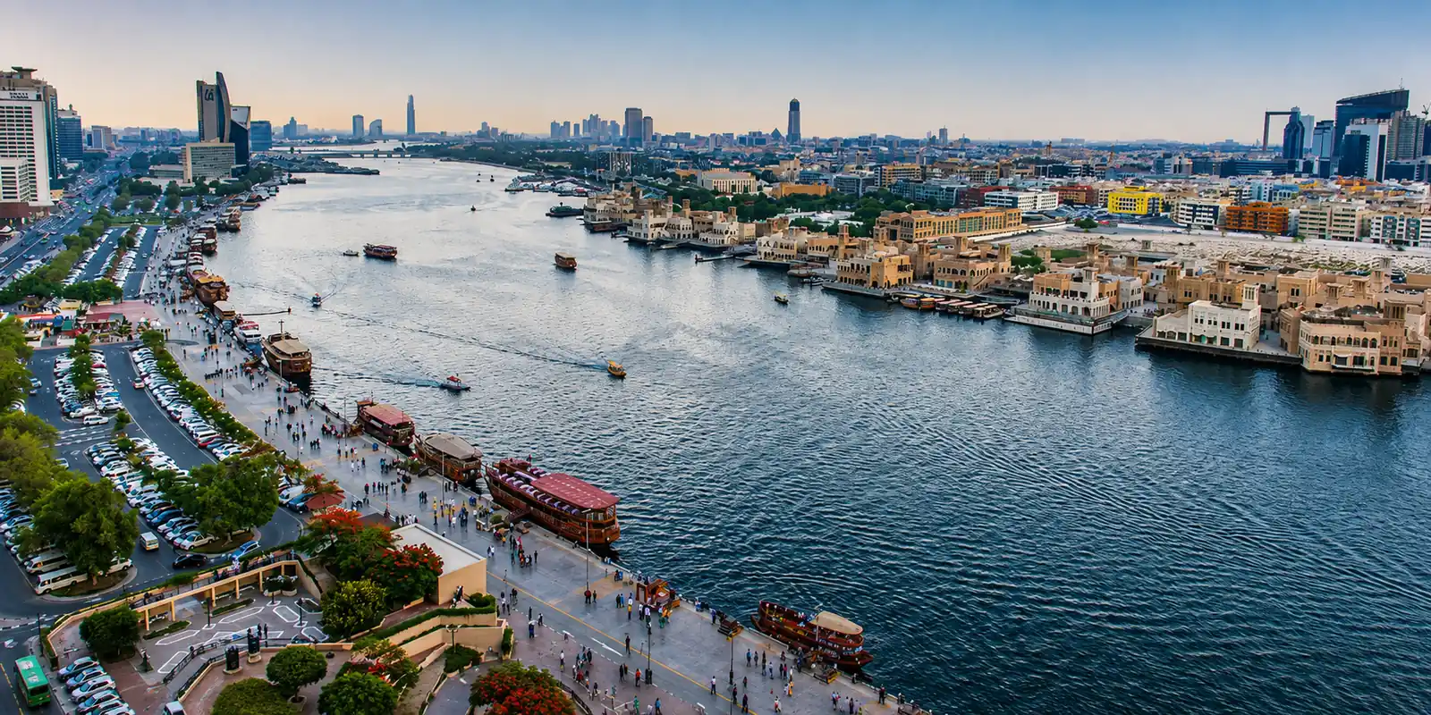 Deira Dubai commercial district near Al Rigga and Baniyas Square